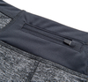 Женская спортивная сжатие шорт -шорты на молнии карман на молнии