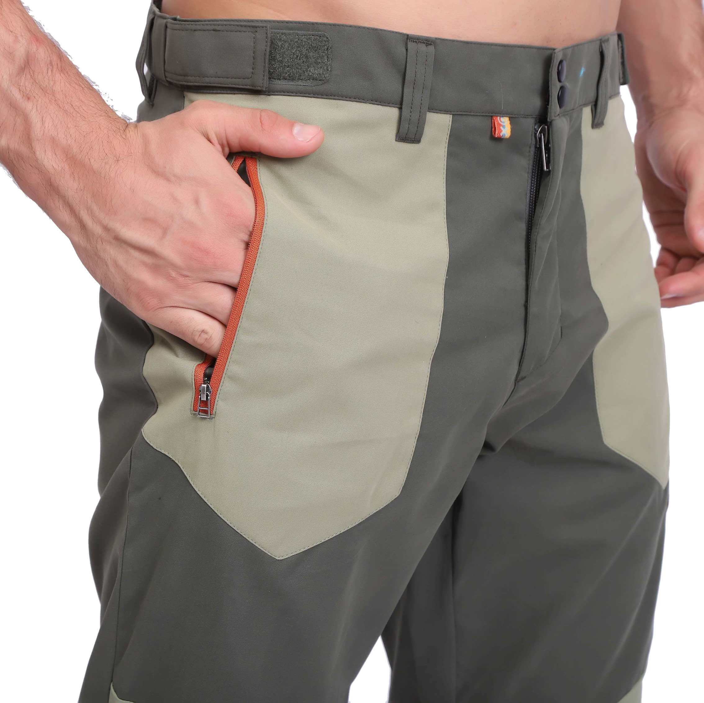 Карманы на молнии