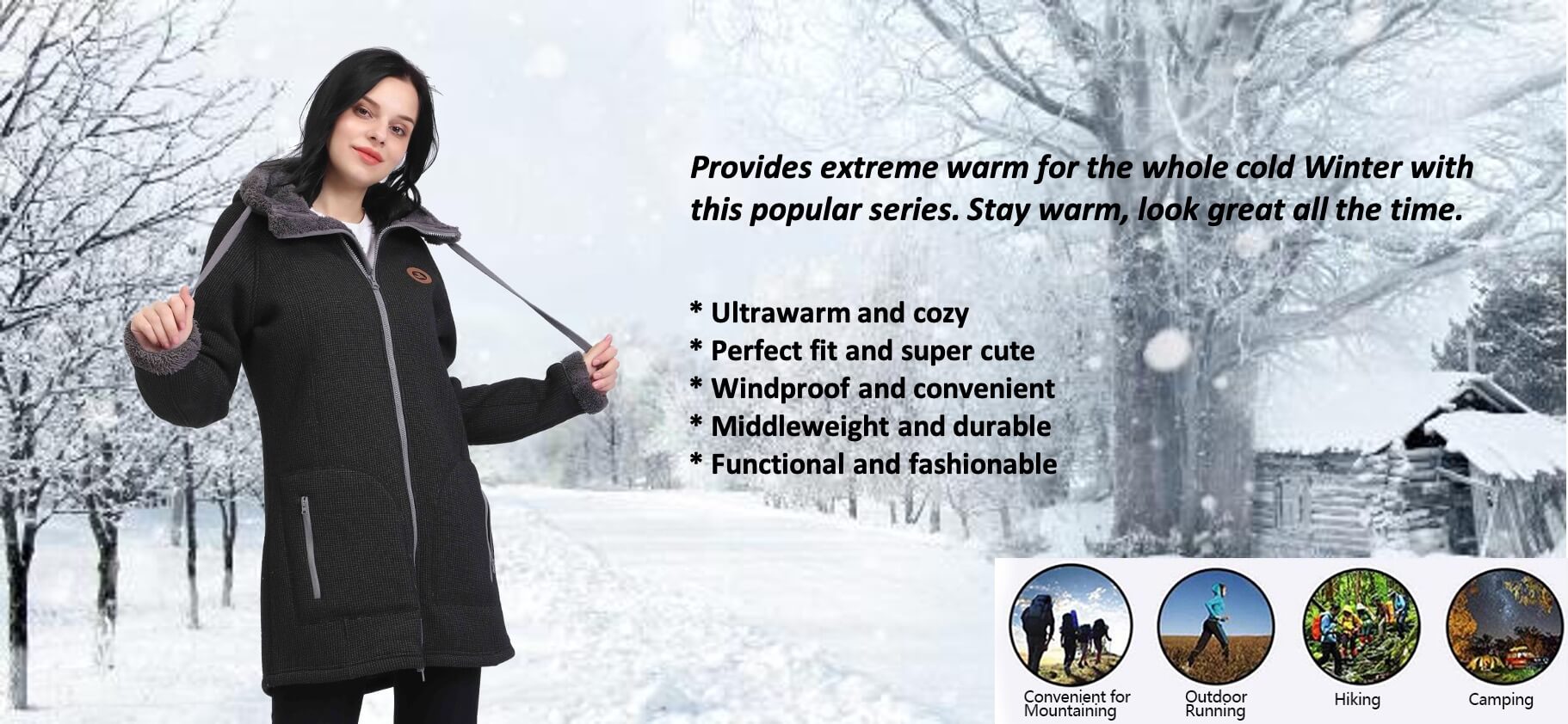 Зимнее пальто парка