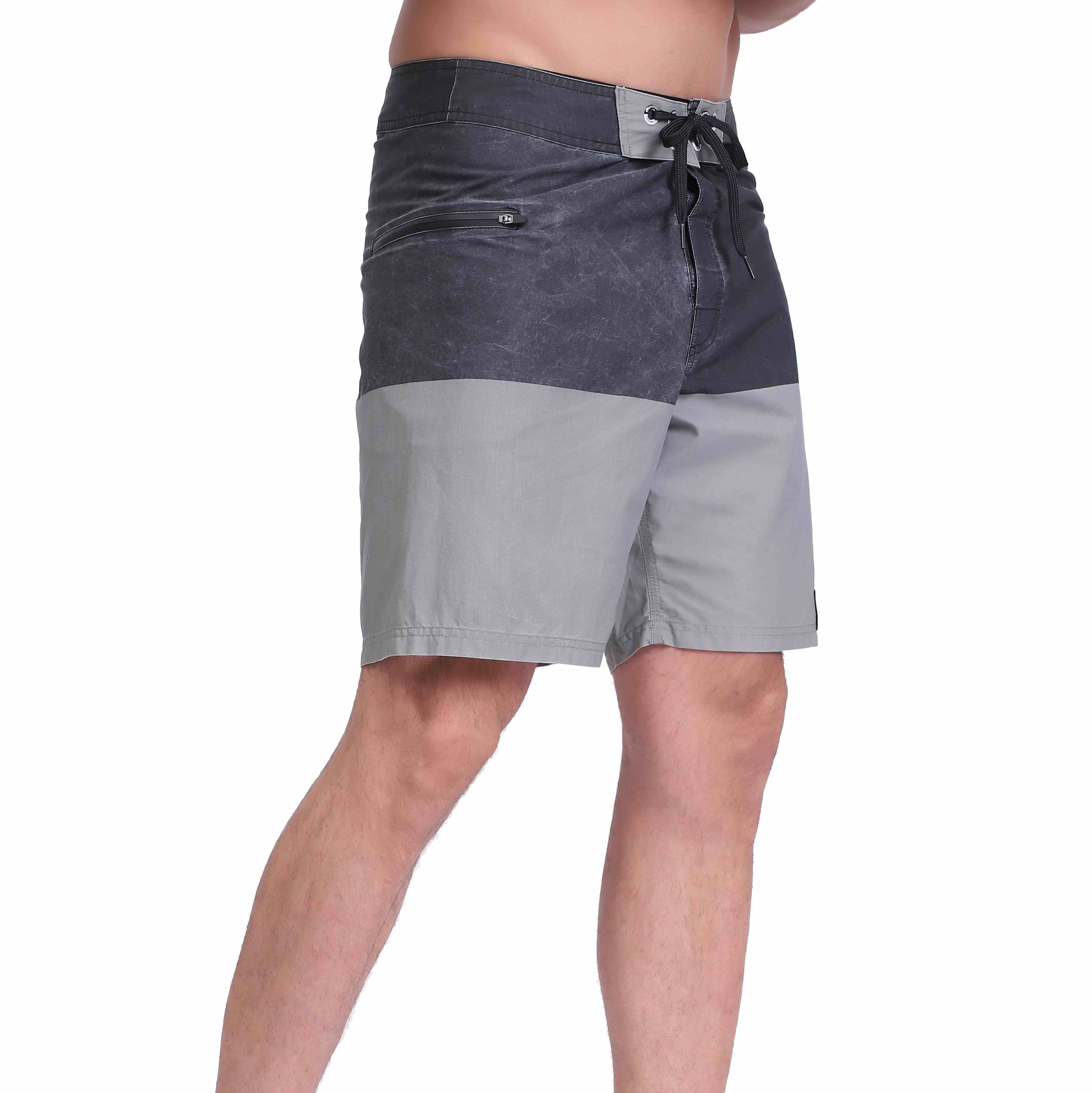 Мужские водостойкие плавательные шорты с пигментным принтом, внешний шов 19 дюймов