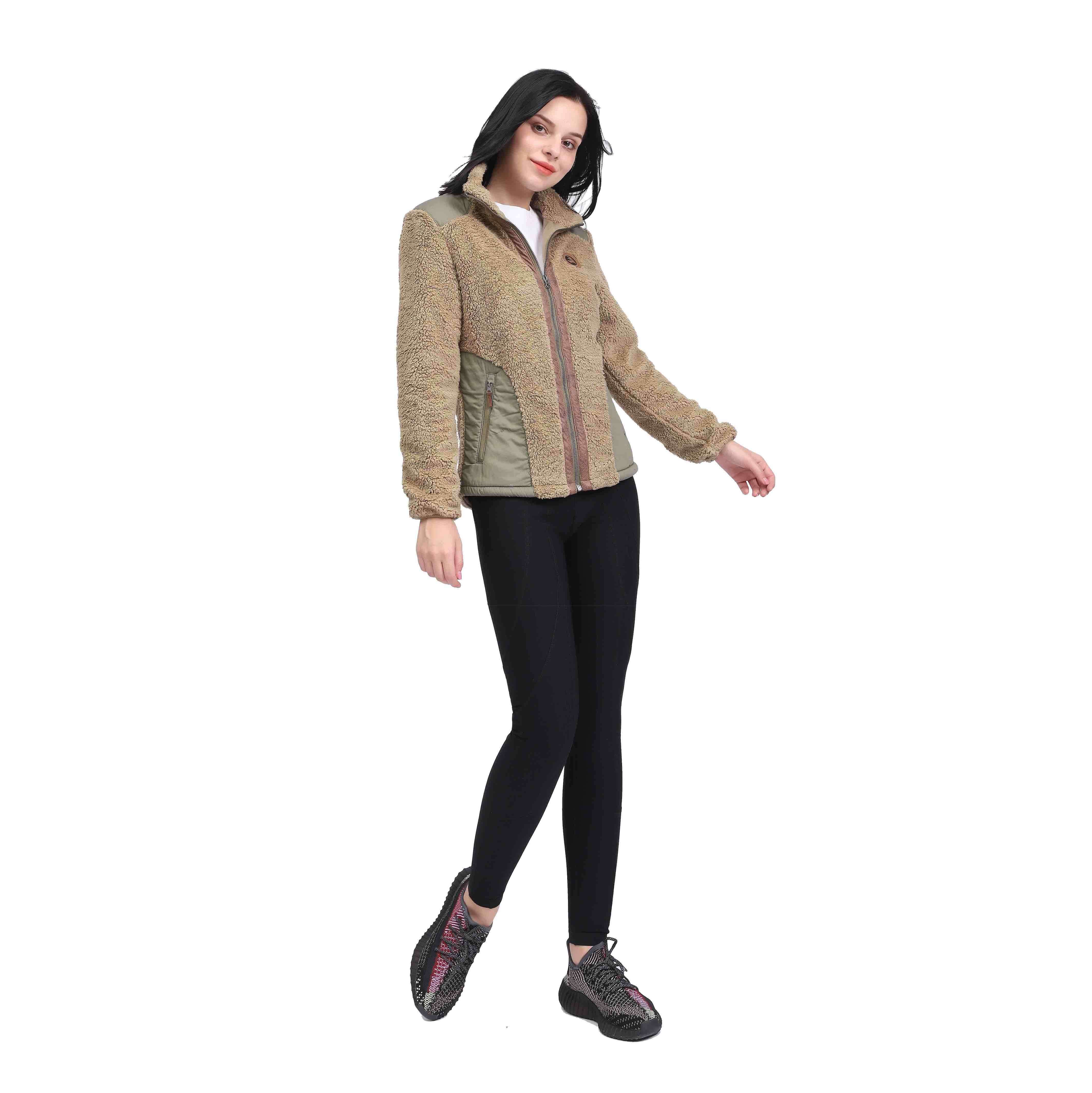 Цветная блочная куртка