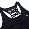 Женские йога майки вершины Strappy Racerback Sport Vest Roomveless Рубашки