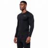 Мужское термобелье Long Johns, базовый слой, внутренний флисовый верх, низ, комплект из 2 предметов