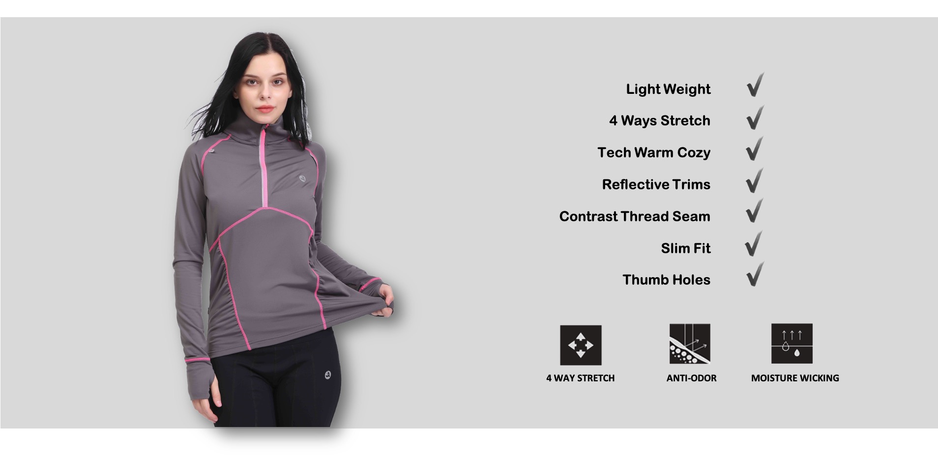 Топы с длинным рукавом