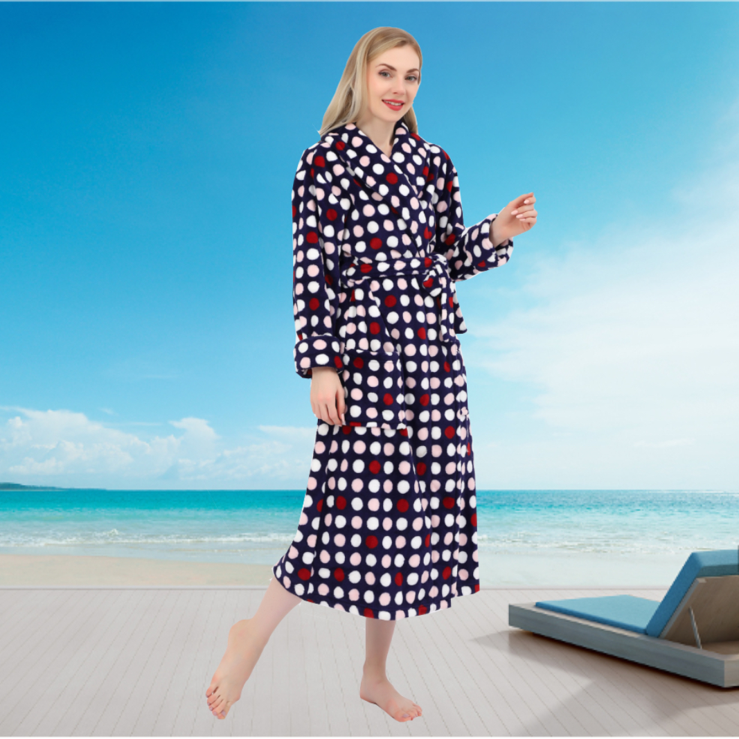 Флисовый халат