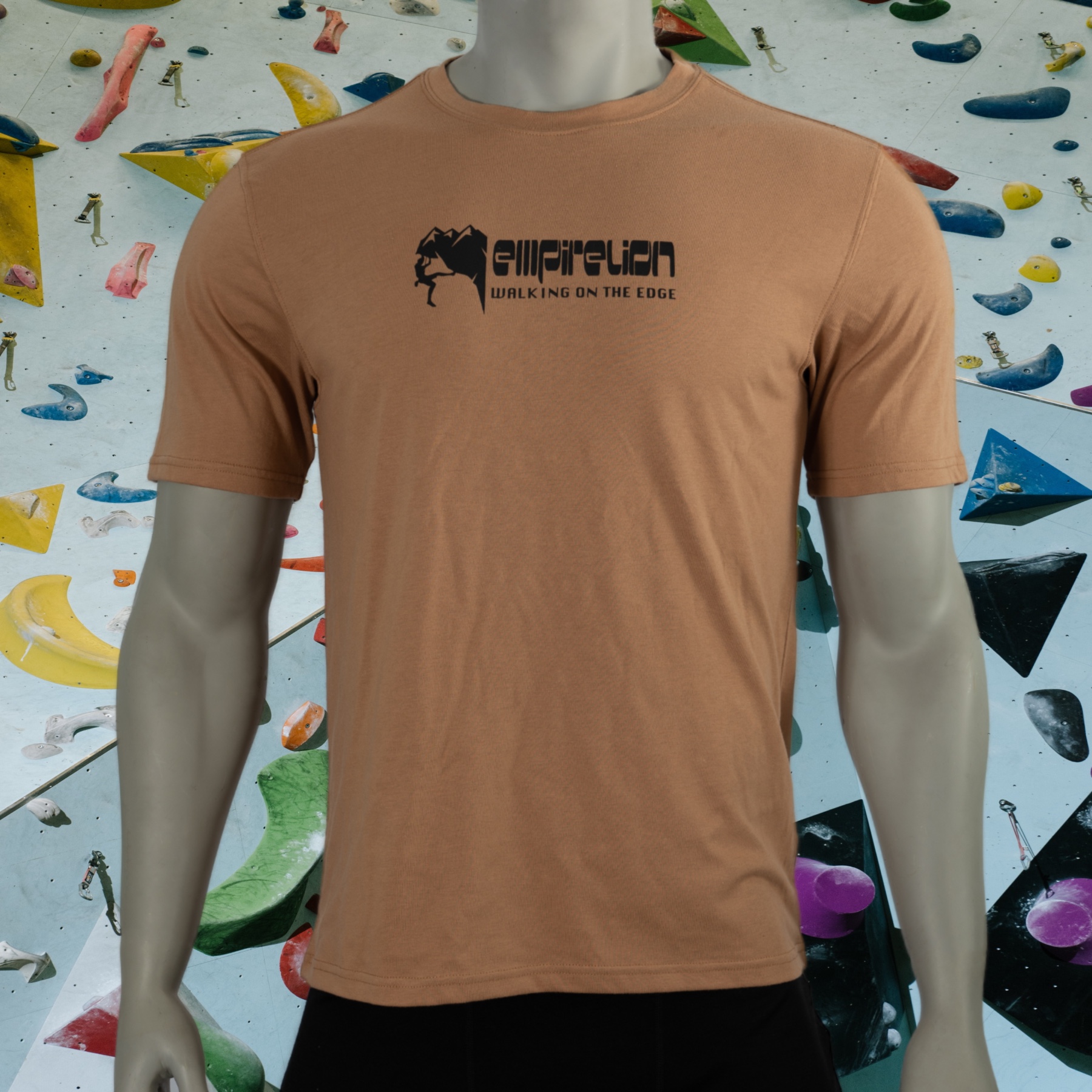 Коричневый топ