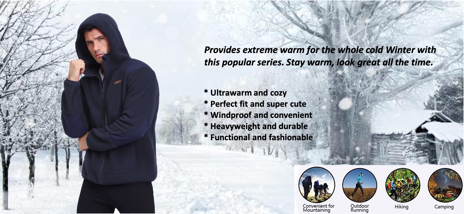 Тяжелая полярная толстовка