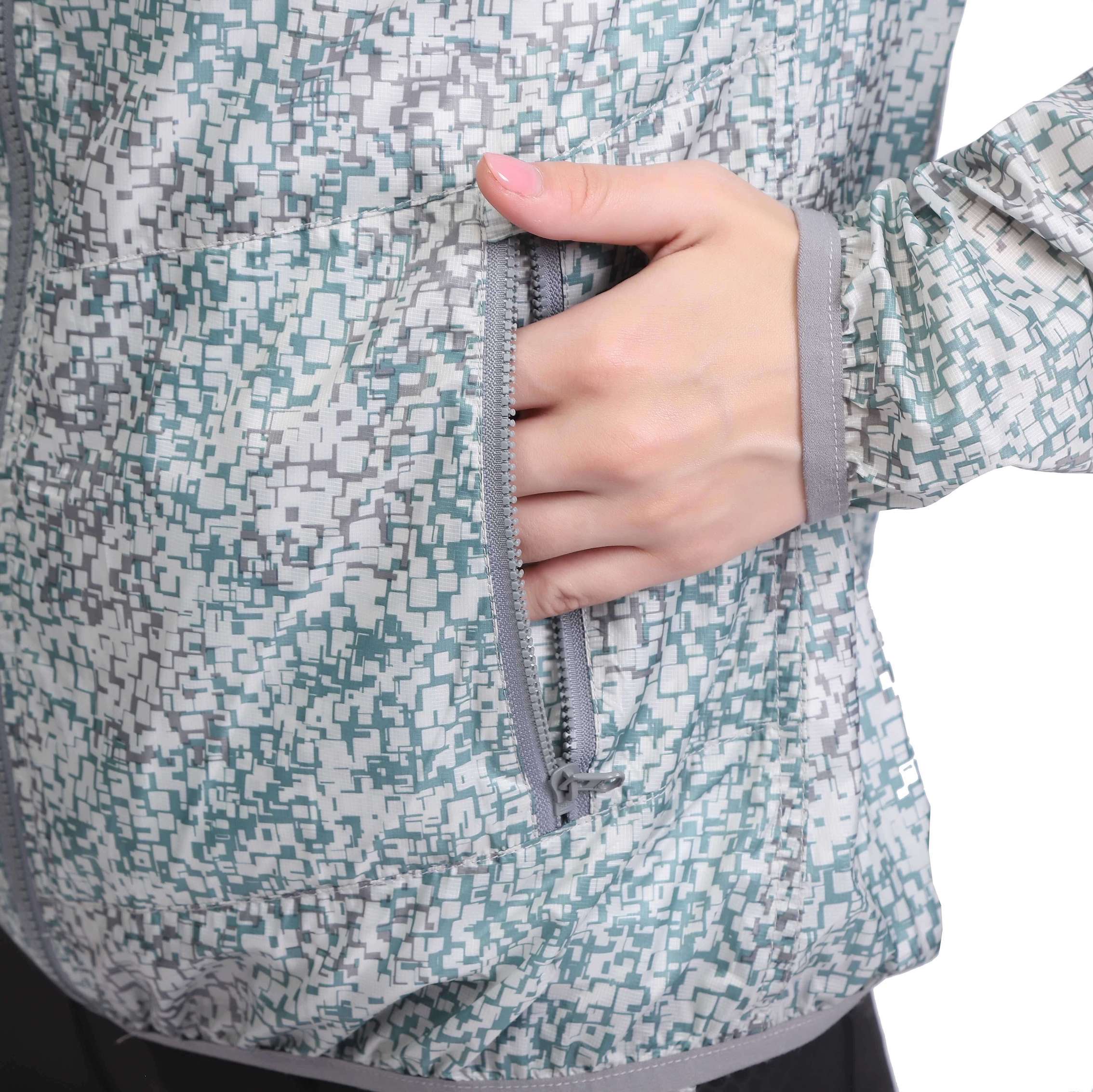 Боковые карманы молнии